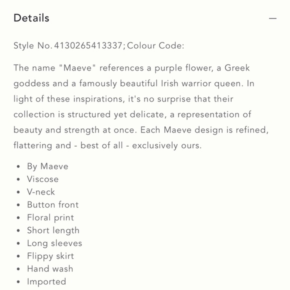 Maeve Anthropologie Dress - Picture 2 of 3